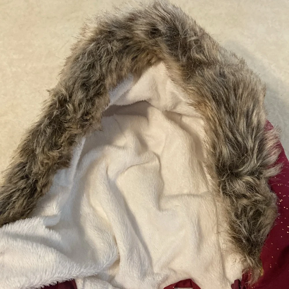 Carters 18M burgundy coat